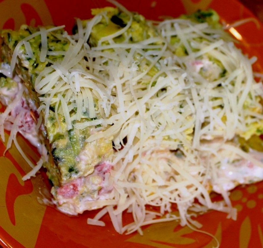 Рулет из кабачков