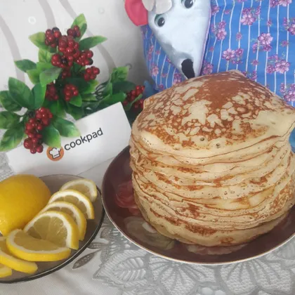 🥞💥Блинчики дрожжевые💥