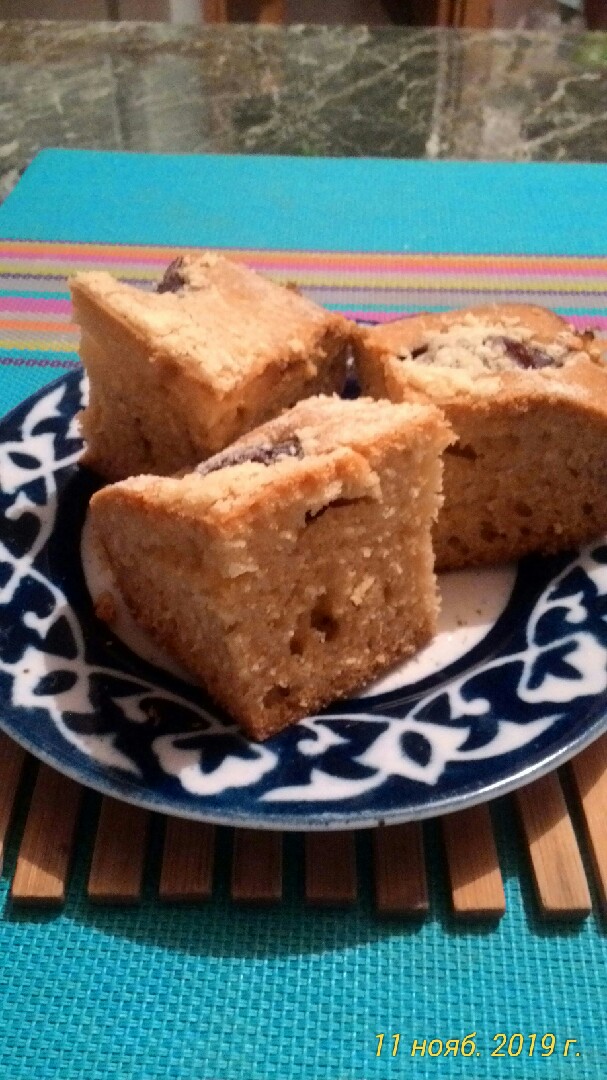 Кекс на минеральной воде