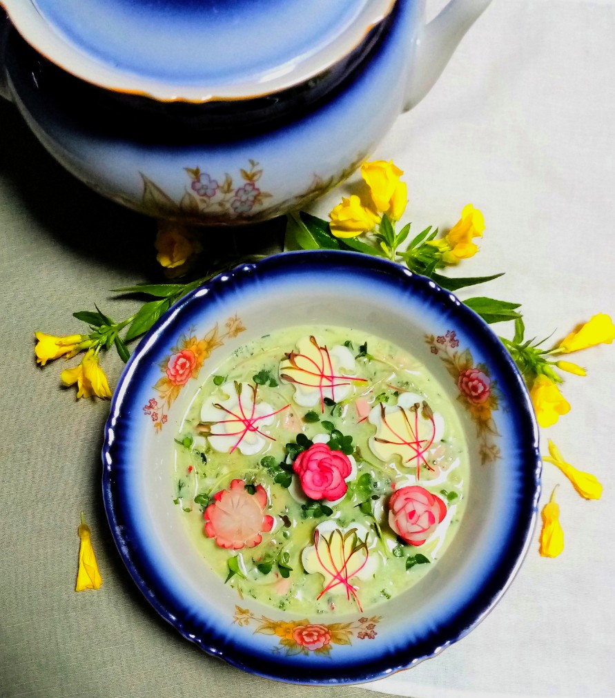 🥣 Окрошка на сыворотке