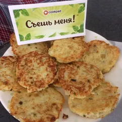 Капустные оладьи