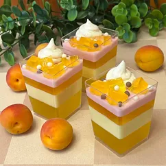 Слоёный желейный десерт Dr. Bakers