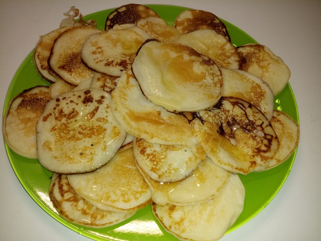 Оладьи тонкие и нежирные