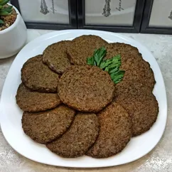 Оладьи из печени с луком и манкой