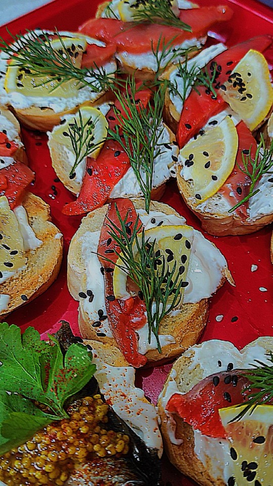 Брускетта с Кижучем