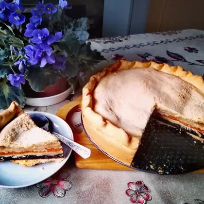 Давно я не ела такой вкуснятины. 🥧Татарский трёхслойный пирог