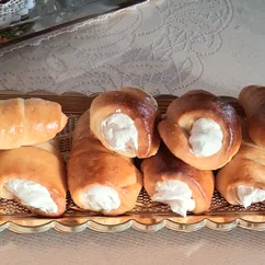 Рожок с кремом