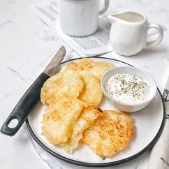 Драники или картофельные оладьи с кабачком и сыром🥞😋