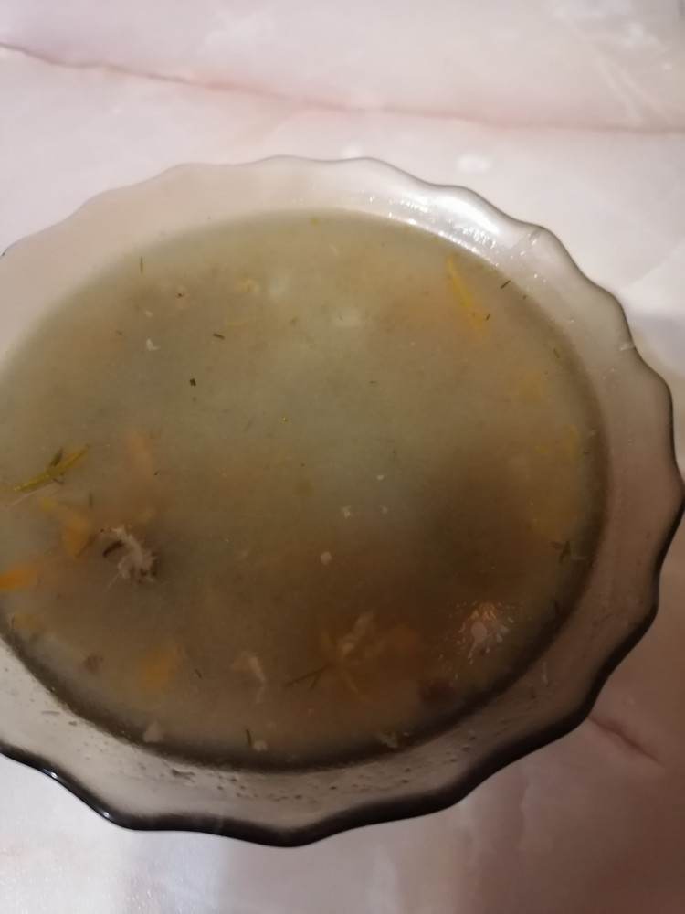 Суп из белых грибов с перловкой