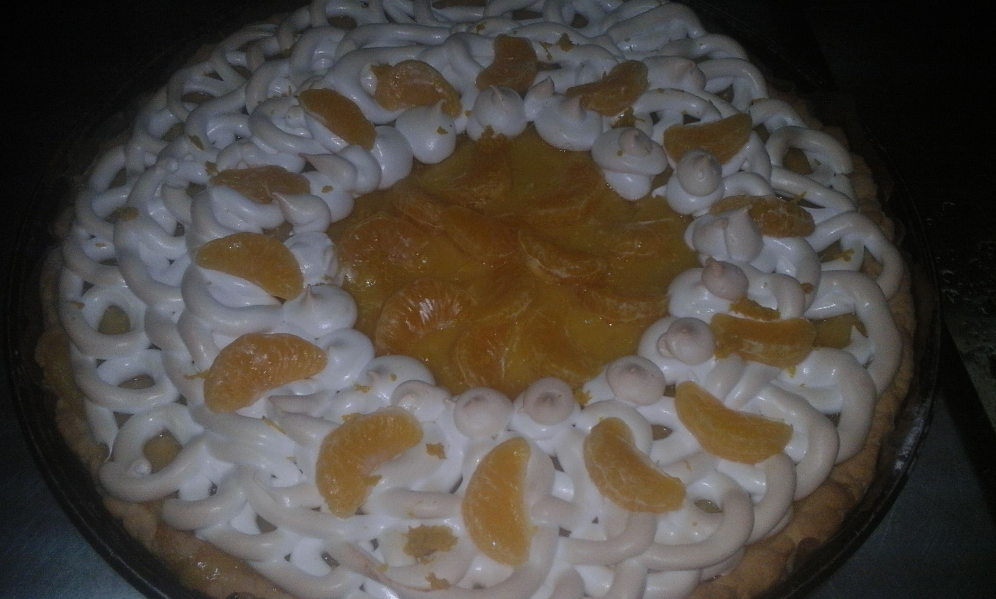 Пай с мандаринами - рецепт автора настя дивинская