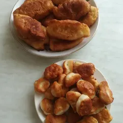 Жареные пирожки, с картошкой