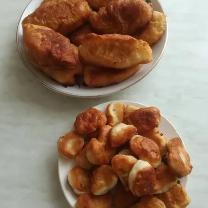 Жареные пирожки, с картошкой