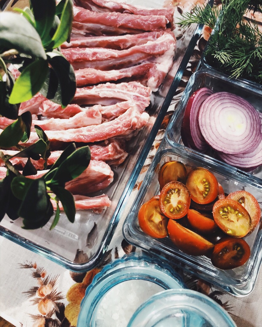 Рёбрышки в духовке