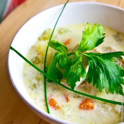 Ватерзой — классический бельгийский суп