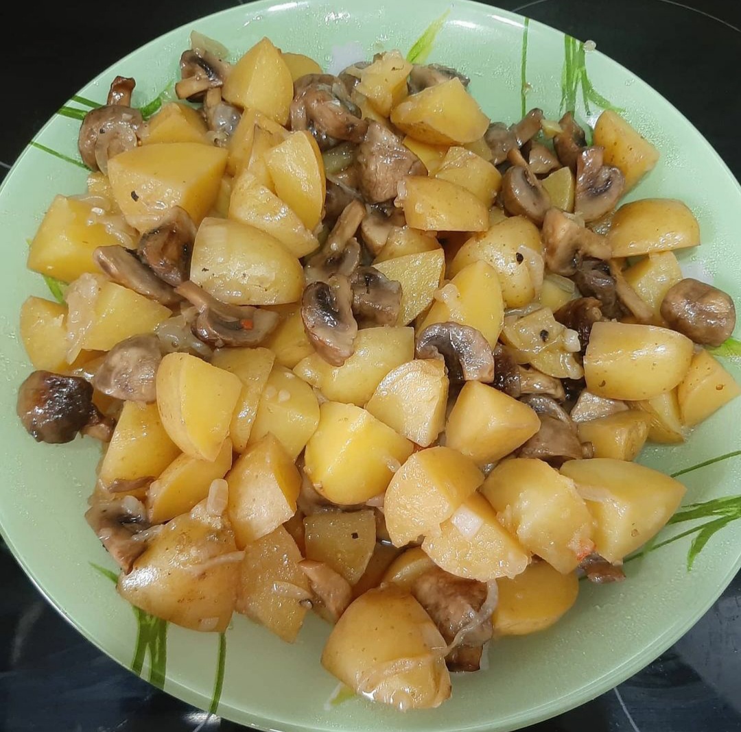 Картошка с грибами в фольге в духовке — рецепт с пошаговыми фото и видео