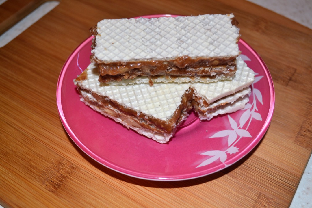 Закусочный торт из вафельных коржей – пошаговый рецепт приготовления с фото