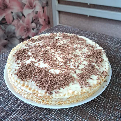 Вафельный торт