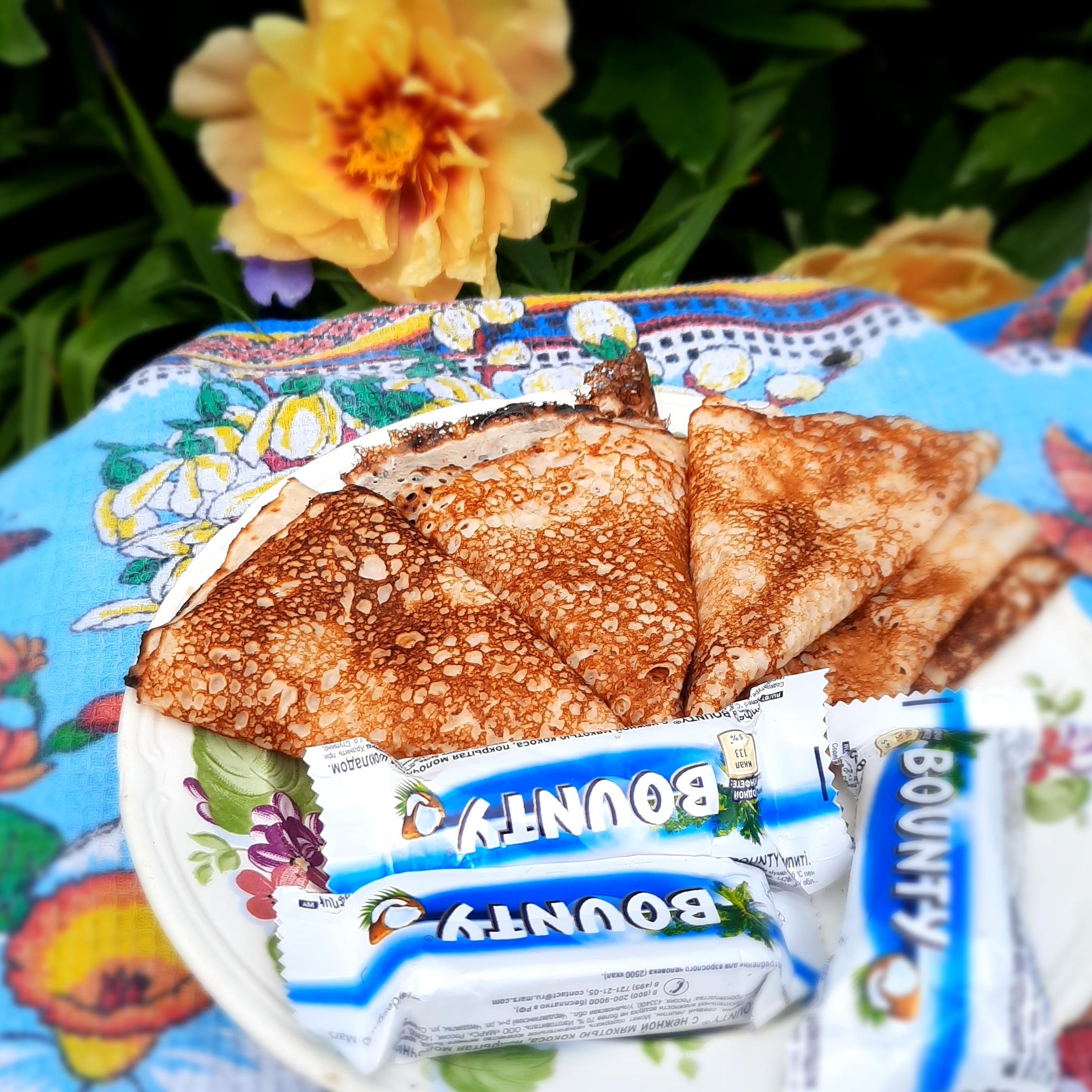 Блины на молоке