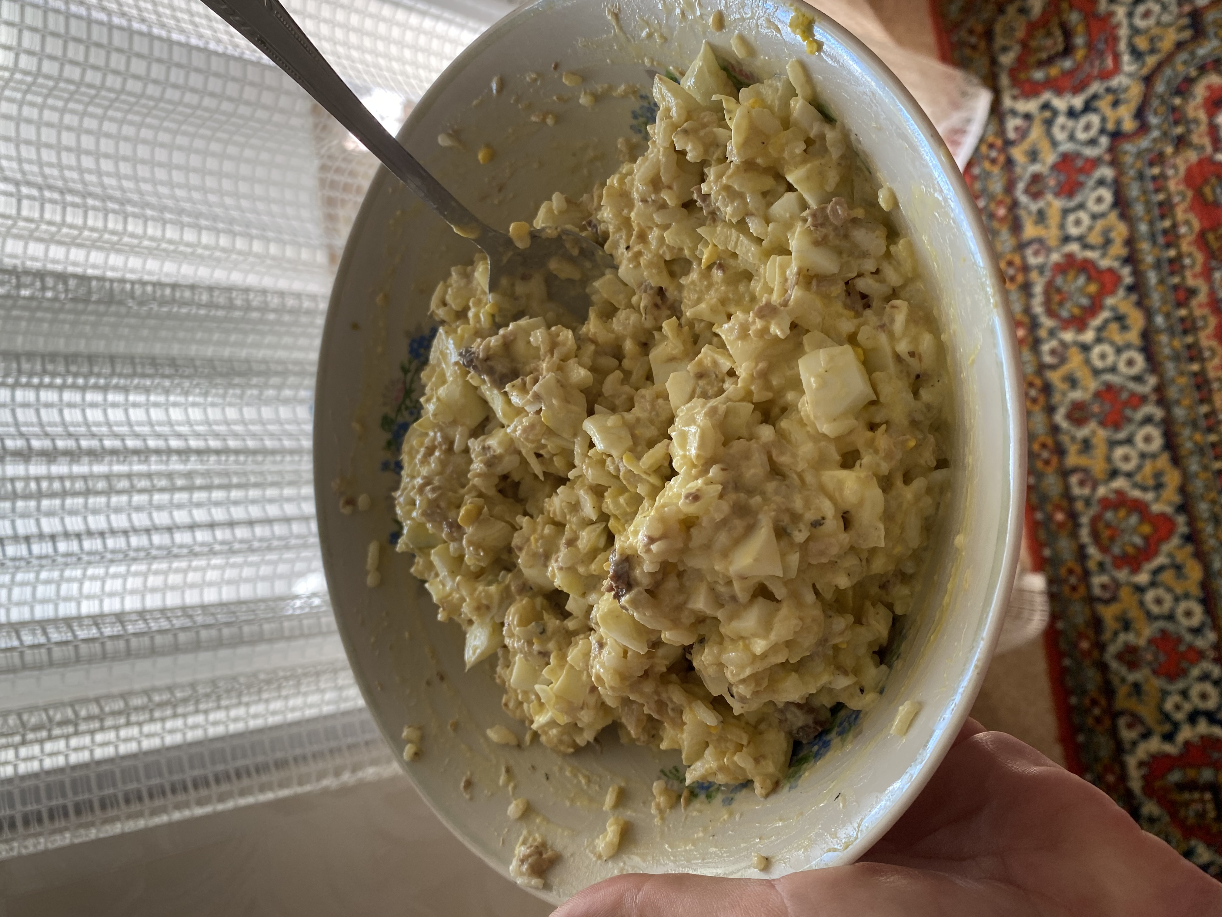 Салат рыбный