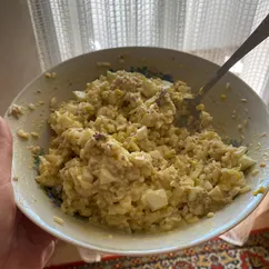 Салат рыбный