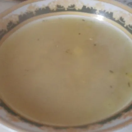 Суп с вешенками
