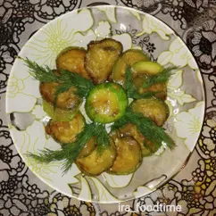 Жареные кабачки😋