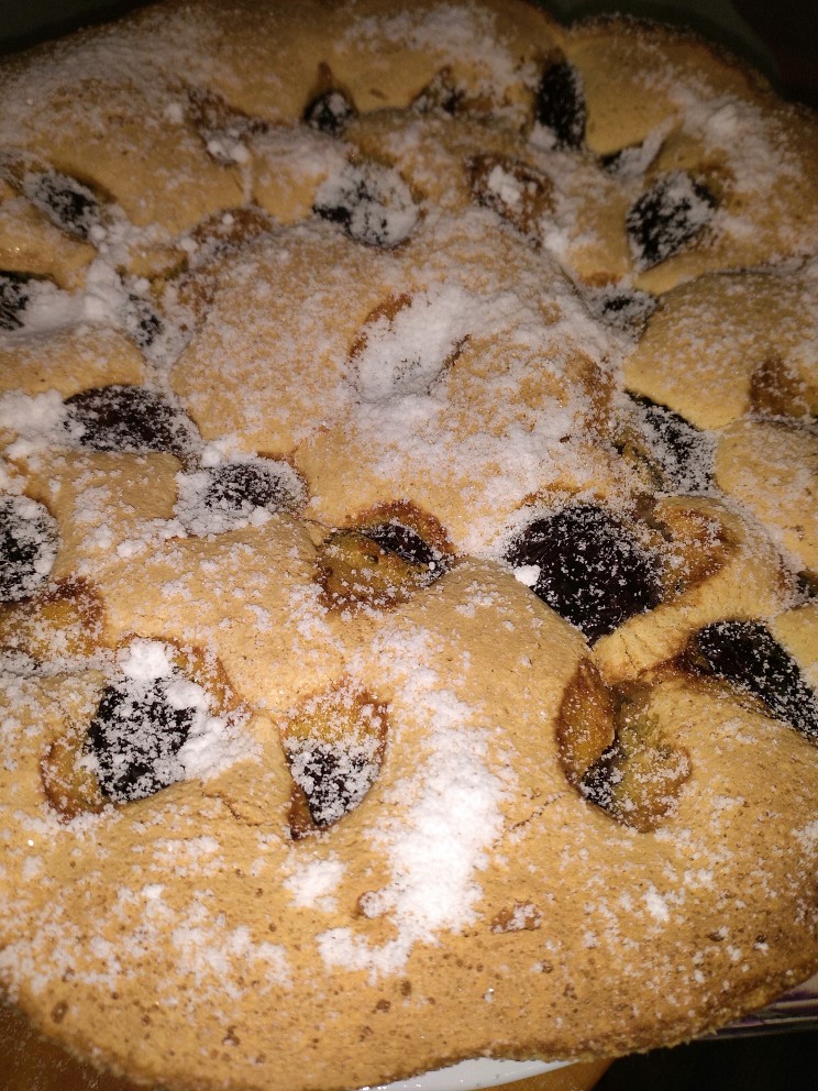 🌹Шарлотка со сливами🌹