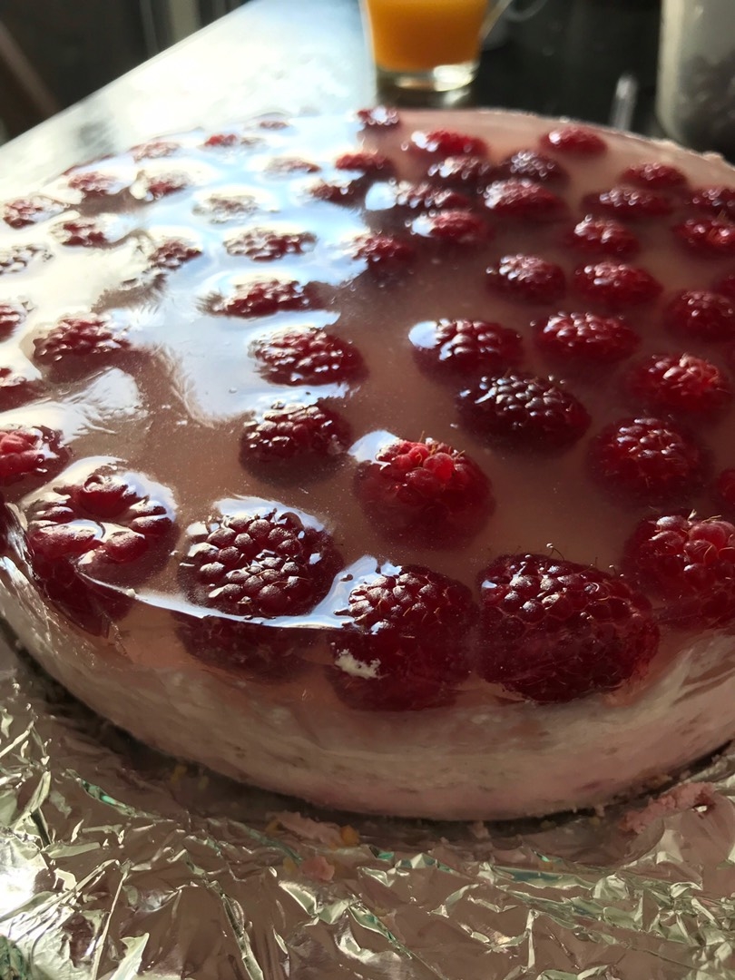 Малиновый чизкейк