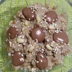 Кофейно-шоколадная овсянка 😋🍫