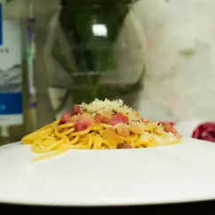 GC: паста Карбонара. Vera Carbonara Romana