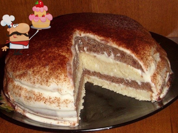 Рецепт: Пирог с бананами и шоколадной крошкой | быстрый и вкусный пирог на кефире