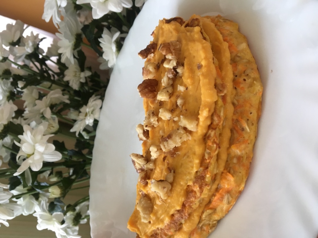 Морковный овсяноблин