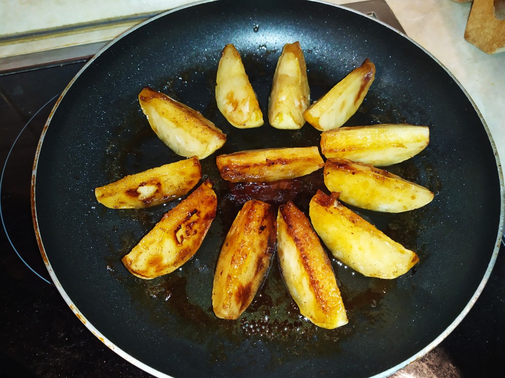 Яблоки карамелизированные