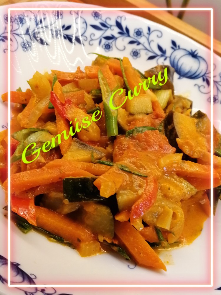 Овощное карри / Gemüse Curry