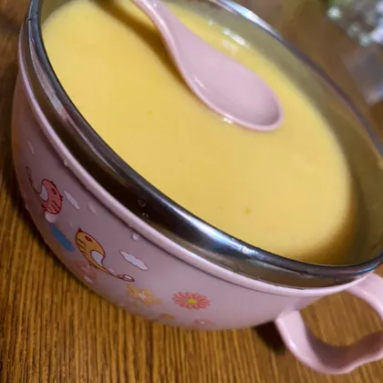 Крем-суп из кабачка с курочкой