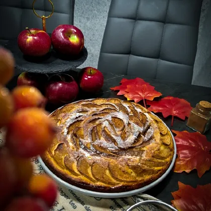 Вкуснейший яблочный пирог🍎🍯🥧🍁