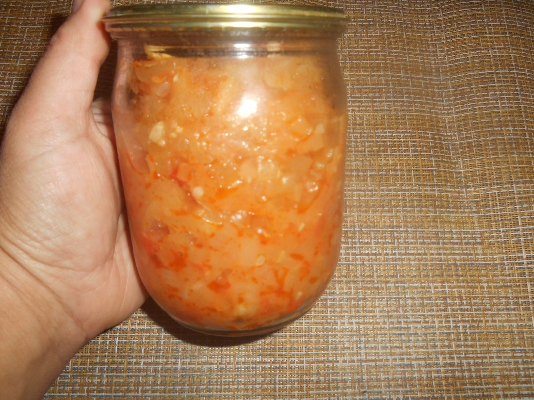 Чатни из кабачков с яблоками