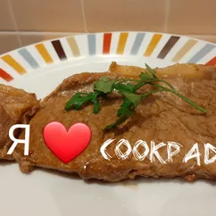 Мясо на сковороде гриль