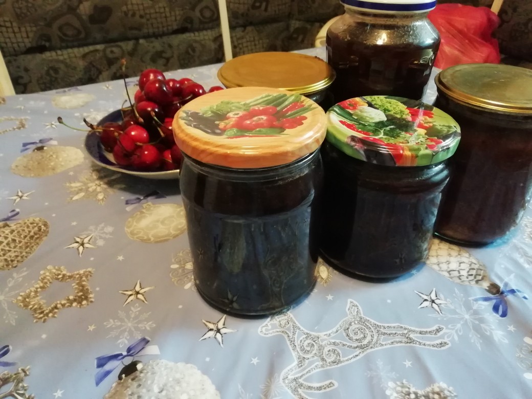 Варенье со сливы и шоколада🍫