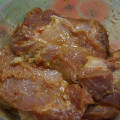 Маринование мяса свинины
