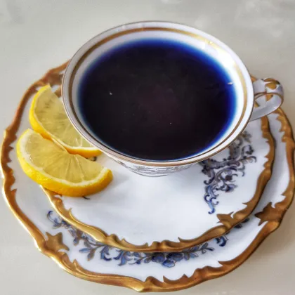'Синий' тайский чай Анчан