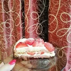 Летний торт с клубникой 🎂 🍓