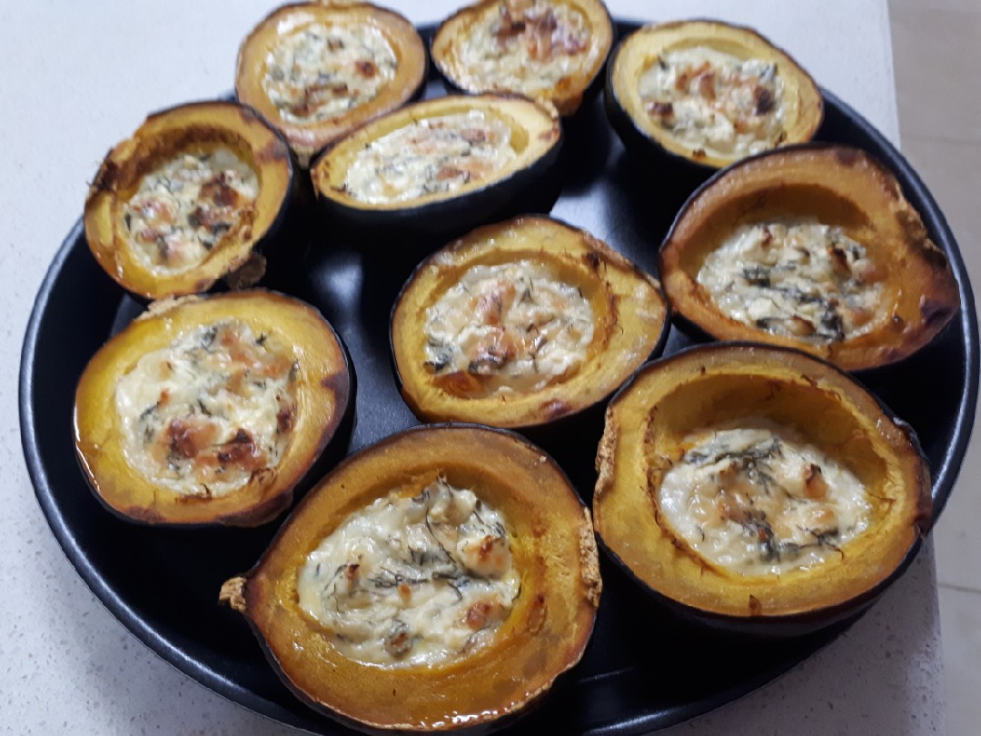 Фаршированные мини тыквочки