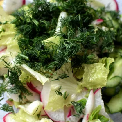 Любимый овощной салат