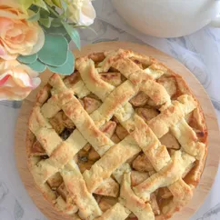 Американский яблочный пирог🥧🍏😋