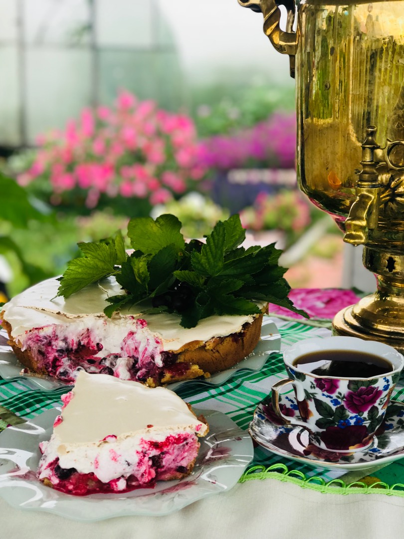 Смородиновый пирог
#летниедесерты