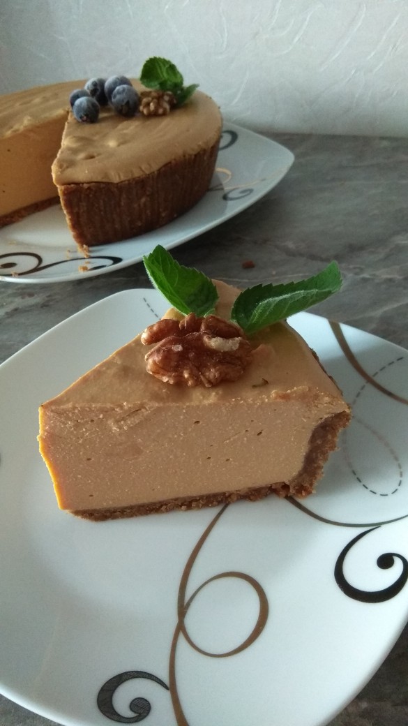 Карамельный чизкейк