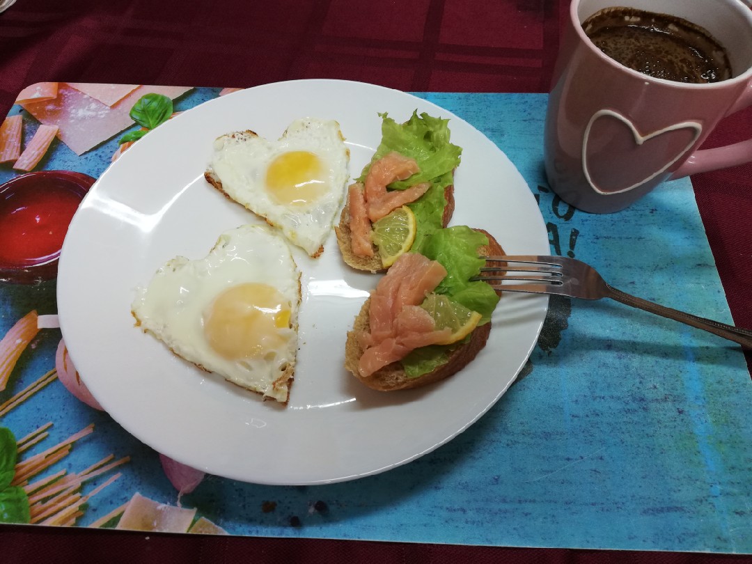Воскресный завтрак из яиц