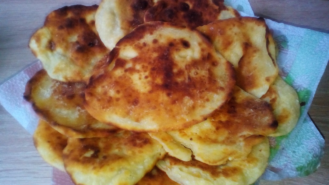 Тонкие сырники- оладьи