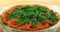 Баклажаны, запеченные с помидорами и картофелем
